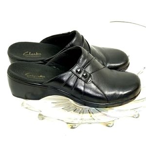 Clark Bendables black leather size 8.5
